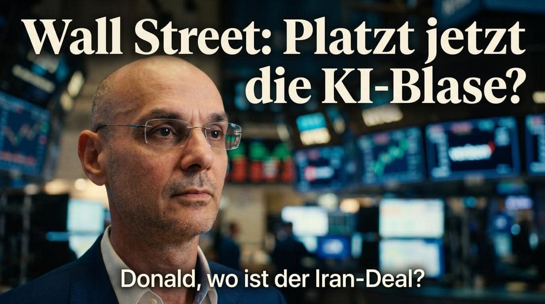 Wall Street platzt jetzt die KI-Blase wo ist der Iran-Deal