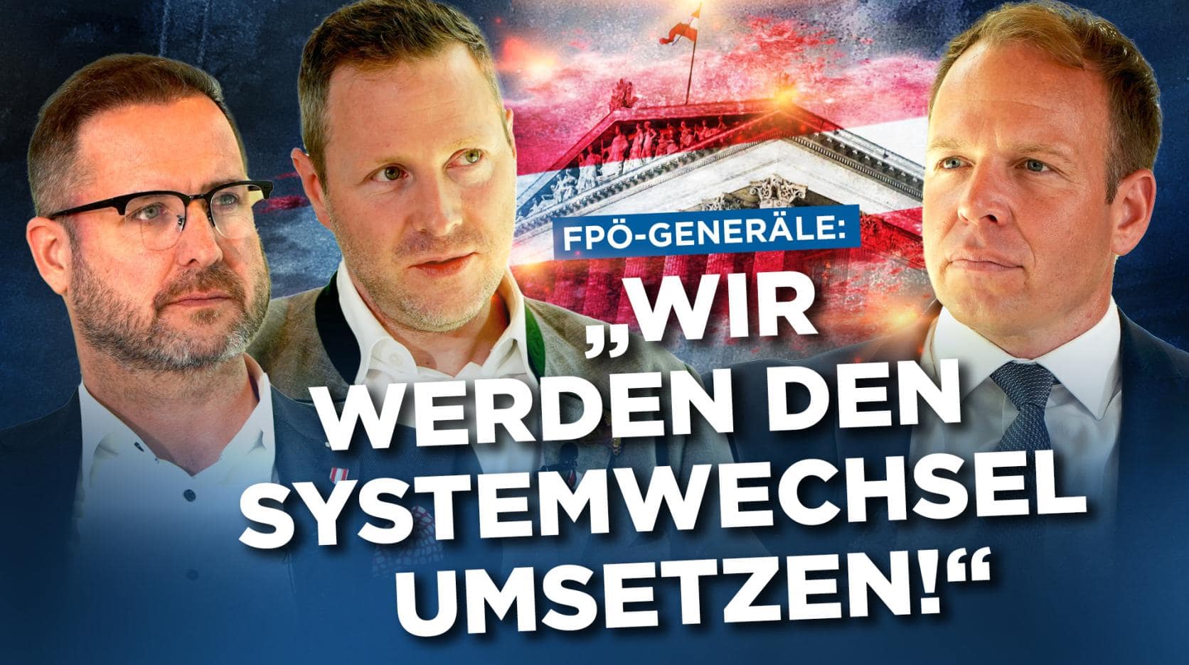 FPÖ-Generäle: „Wir werden den Tiefen Staat aushebeln und den Systemwechsel umsetzen!“ FPÖ-Generäle: „Wir werden den Tiefen Staat aushebeln und den Systemwechsel umsetzen!“