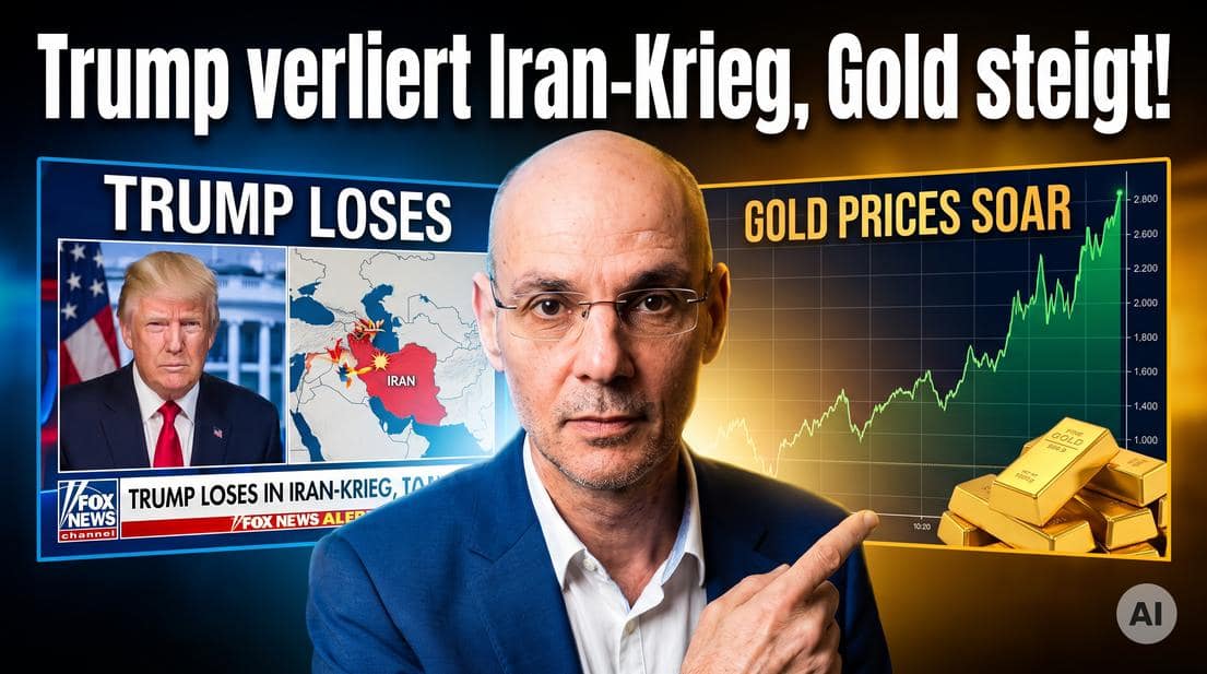 Trump verliert Iran-Krieg, Goldpreis steigt deutlich.
