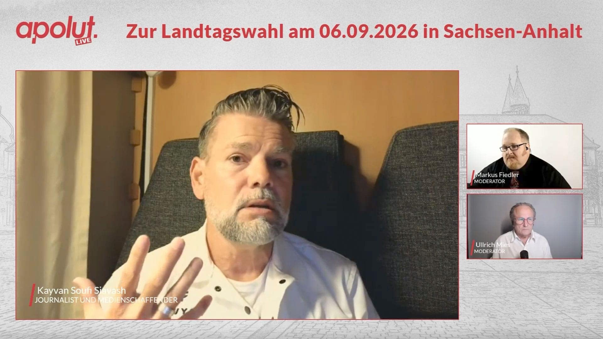 Spotlight: Kayvan Soufi-Siavash | Blau wählen und dann blaues Wunder erleben!