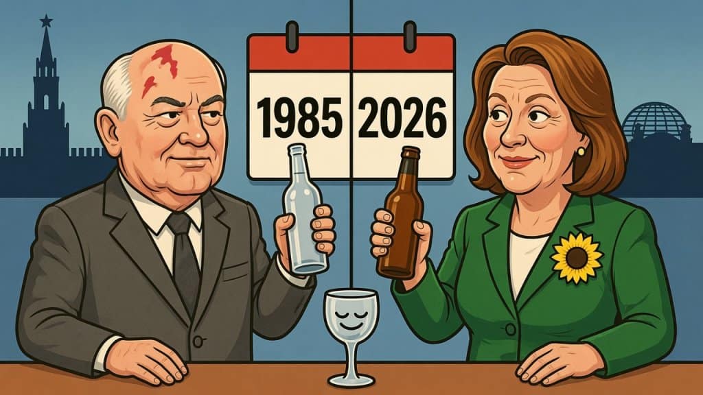 Grüne wollen uns jetzt auch noch das Trinken austreiben – Gorbatschow 2.0 Grüne wollen uns jetzt auch noch das Trinken austreiben – Gorbatschow 2.0