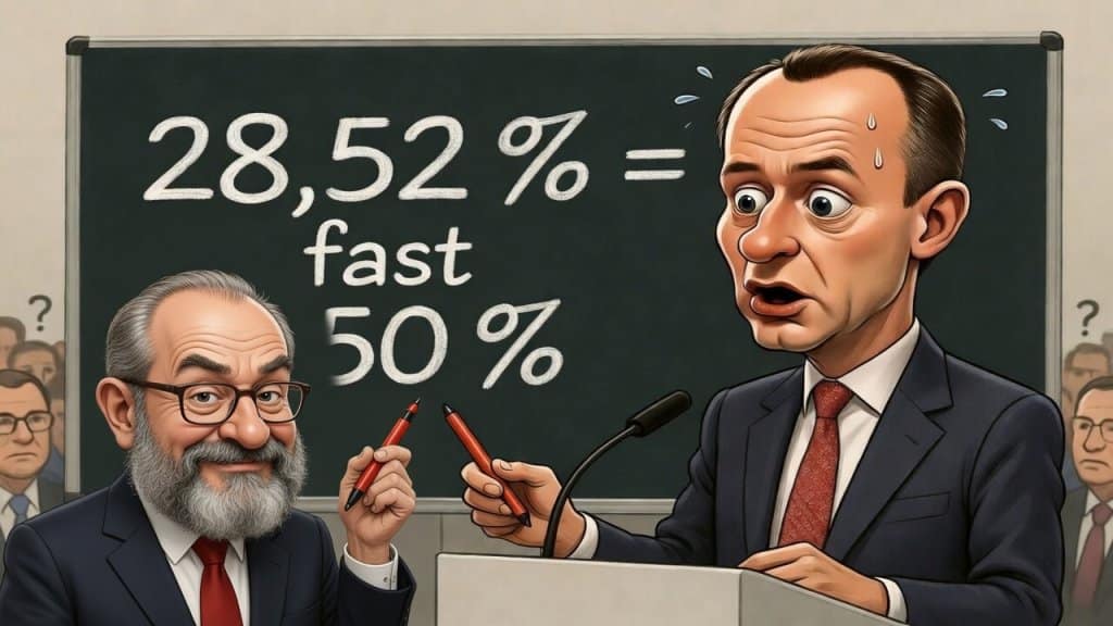 Merz und die Mathematik: Wenn der Kanzler nicht zählen kann Merz und die Mathematik: Wenn der Kanzler nicht zählen kann