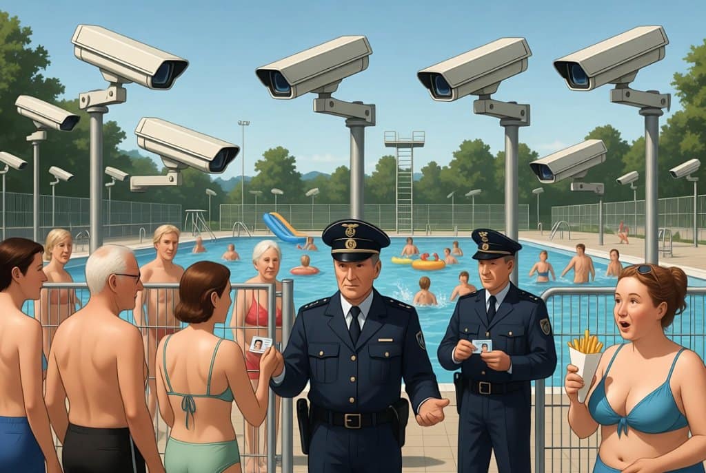 Freibad mit Ausweis: Die CDU feiert den Überwachungsstaat Freibad mit Ausweis: Die CDU feiert den Überwachungsstaat