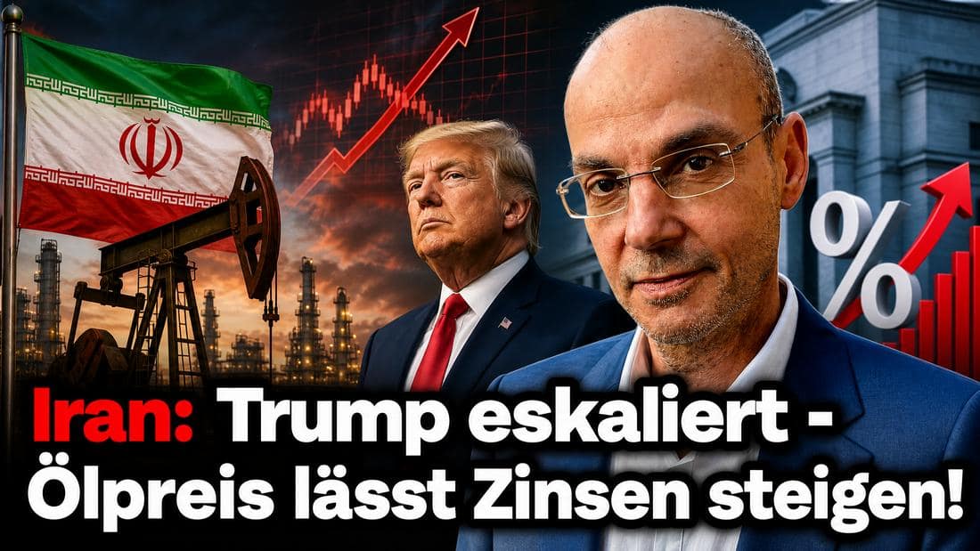 Iran: Trump eskaliert – Ölpreis lässt Zinsen steigen! Marktgeflüster Iran: Trump eskaliert – Ölpreis lässt Zinsen steigen! Marktgeflüster