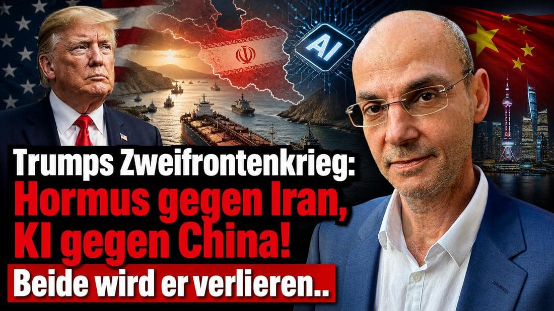 Trumps Zweifrontenkrieg: Hormus gegen Iran, KI gegen China! Marktgeflüster Trumps Zweifrontenkrieg: Hormus gegen Iran, KI gegen China! Marktgeflüster