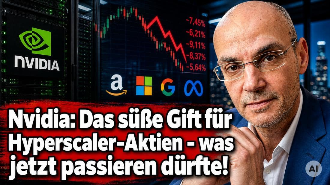 Nvidia: Das süße Gift für Hyperscaler-Aktien – was jetzt passieren dürfte! Videoausblick Nvidia: Das süße Gift für Hyperscaler-Aktien – was jetzt passieren dürfte! Videoausblick