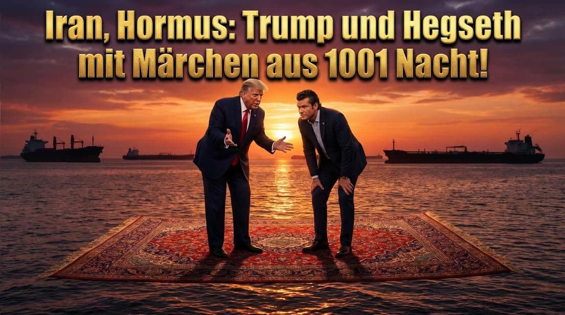 Iran, Hormus: Trump und Hegseth mit Märchen aus 1001 Nacht! Marktgeflüster Iran, Hormus: Trump und Hegseth mit Märchen aus 1001 Nacht! Marktgeflüster