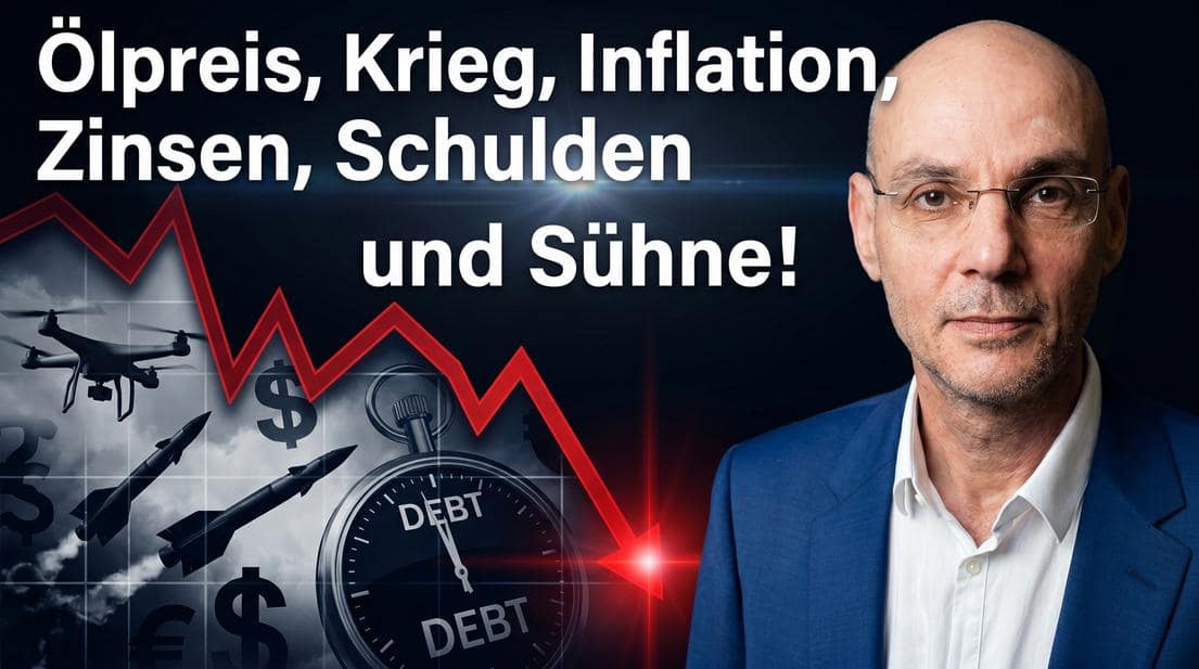 Ölpreis, Krieg, Inflation, Zinsen, Schulden und Sühne! Videoausblick Ölpreis, Krieg, Inflation, Zinsen, Schulden und Sühne! Videoausblick