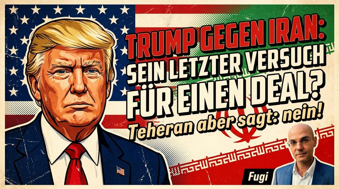 Trump gegen Iran: Sein letzter Versuch für einen Deal? Marktgeflüster Trump gegen Iran: Sein letzter Versuch für einen Deal? Marktgeflüster