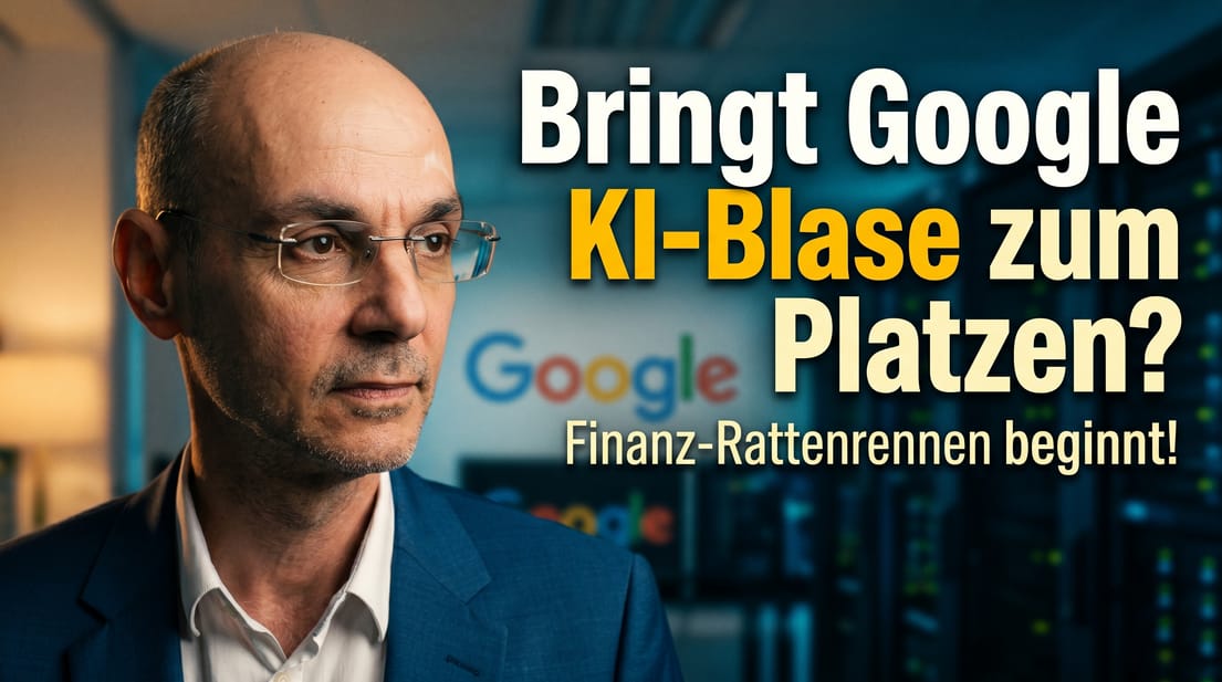 Bringt Google die KI-Blase zum Platzen? Videoausblick Bringt Google die KI-Blase zum Platzen? Videoausblick