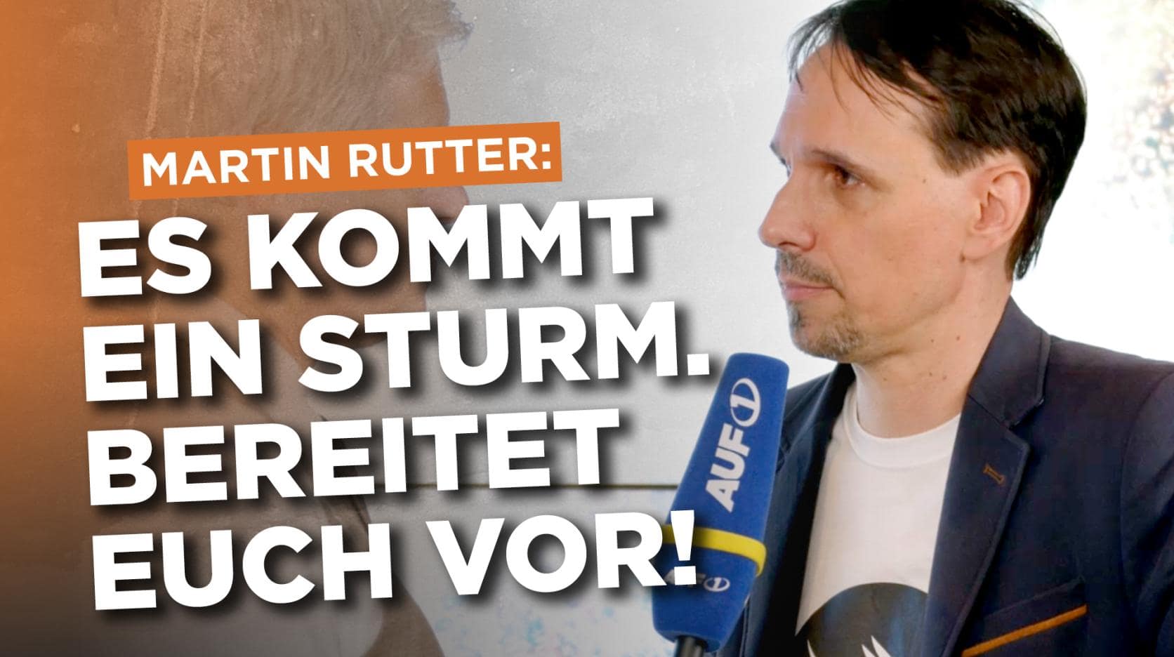 Martin Rutter: „Es kommt ein Sturm. Bereitet Euch vor!“ Martin Rutter: „Es kommt ein Sturm. Bereitet Euch vor!“