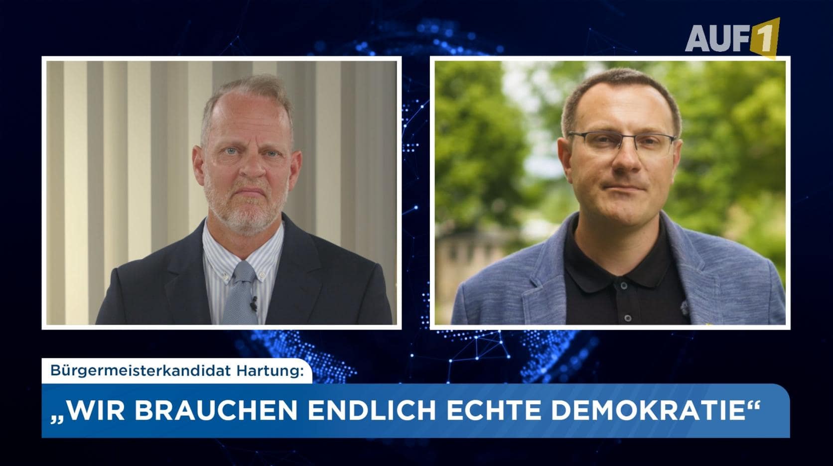 Bürgermeisterkandidat Hartung: Wir wollen die korrupten Strukturen überwinden Bürgermeisterkandidat Hartung: Wir wollen die korrupten Strukturen überwinden
