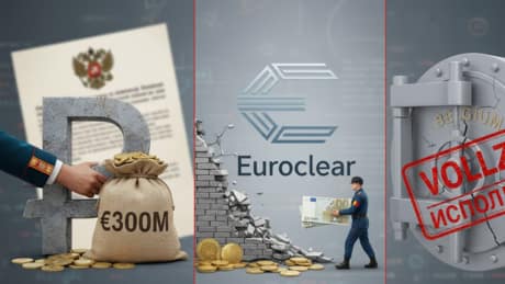 Vermögenswerte: Russland will von Euroclear knapp 300 Millionen Euro eintreiben Vermögenswerte: Russland will von Euroclear knapp 300 Millionen Euro eintreiben