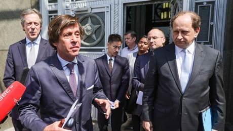 Moskau: Europäische Botschafter zum Gespräch in Außenministerium Moskau: Europäische Botschafter zum Gespräch in Außenministerium