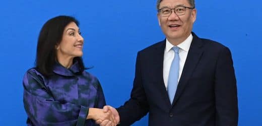 China: Katherina Reiche mahnt beim Besuch in Peking fairen Wettbewerb an China: Katherina Reiche mahnt beim Besuch in Peking fairen Wettbewerb an