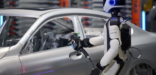 Humanoide Roboter: BMW lässt Roboter gefährliche Arbeiten übernehmen Humanoide Roboter: BMW lässt Roboter gefährliche Arbeiten übernehmen