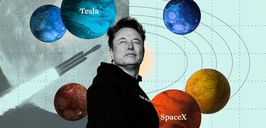 Wie Elon Musk binnen 30 Jahren sein Firmenuniversum schuf Wie Elon Musk binnen 30 Jahren sein Firmenuniversum schuf